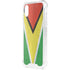 Guyana Flag Distressed iPhone XS Clear Case